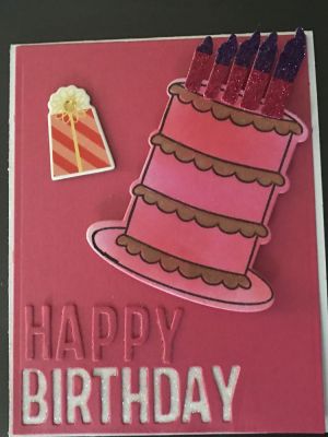 Birthday Cake Card
Birthday card using Cake2Stamp die set
Keywords: Birthday Cake2Stamp patterns4cake
