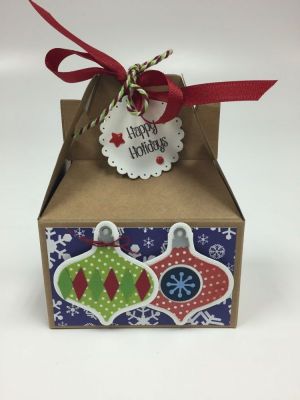 Ornament Box
Keywords: Ornaments4christmas gift box HandleBoxDies