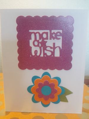 Front: Simple Flowers around 3-D Drop-In
