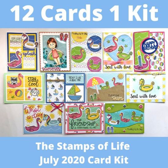 July 2020 Card Kit - 12 Cards 1 Kit
