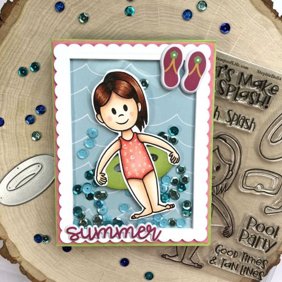 Summer Fun Shaker Card
Keywords: StephieDoll4