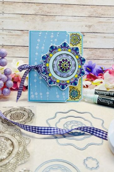 Build a Mandala stamps & dies
Keywords: FlowerFoldOver
