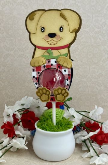 Dog Lollypop holder
