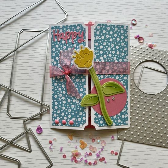 Gate fold peek a boo
