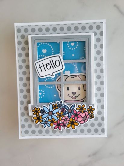Puppy in the Window
Pairing Peeking Critters with Window2Stamp Die and Basket2Stamp
Keywords: Peeking Critters Window Basket October Basket2Stamp Window2Stamp PeekingCritters