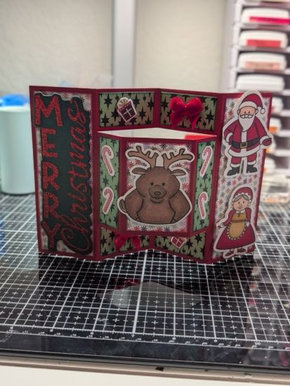 Gate Fold Pop Out Card2
Keywords: ReindeerPudgie