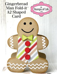 Gingerbread Man Fold-it Booklet