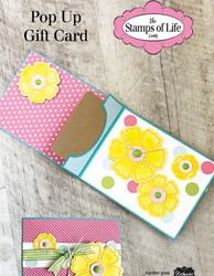 Pop Up Gift Card Booklet