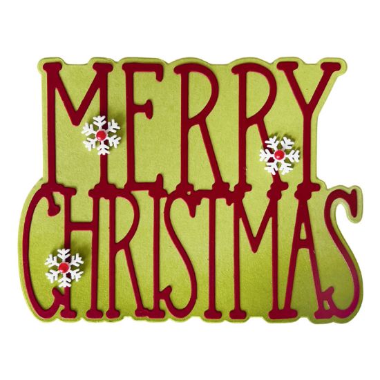 HSN Merry Christmas Word Fold-it Card Dies
HSN Item Number: 931-013
