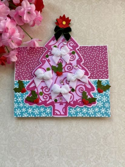 Swirl Christmas Tree Fold-it
