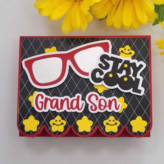 Grand Son Card
Keywords: sunglasses2stamp