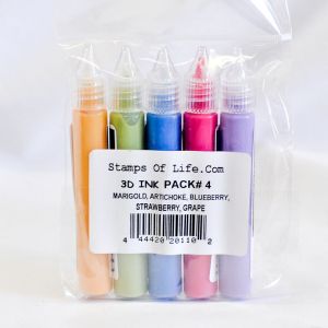 3-D Ink Pens Pack 4