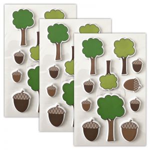 Remember When Tree/Acorn Stickers (3 Packs)