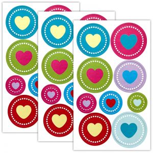 Sending You Love Circle Hearts (3 Packs)