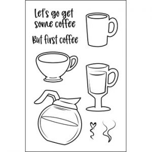 coffee2stamp Clear Stamp Set