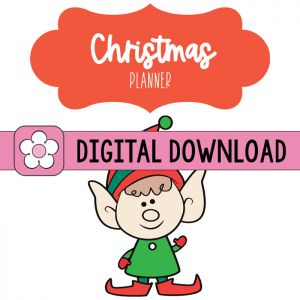 Christmas Planner Pages and Coloring Sheets DIGITAL DOWNLOAD