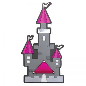 Castle Mini Slimline Shaped Card Fold-it Die Set