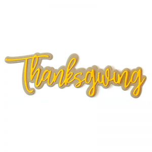 Cheerful Thanksgiving Word Die Set