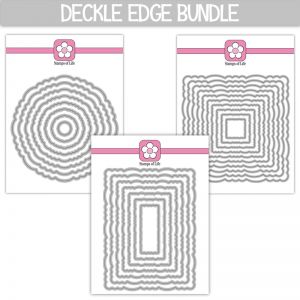 Deckle Edge Shapes Die Set Bundle