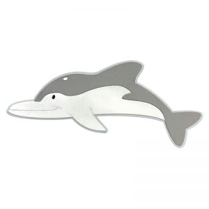 Dolphin Slimline Shaped Card Fold-it Die Set