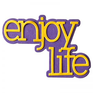 Enjoy Life Word Die Set