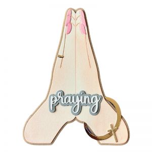 Praying Hands A2 Shaped Card Fold-it Die Set