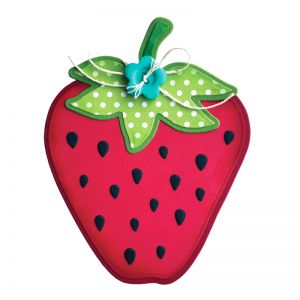 Strawberry A2 Shaped Card Fold-it Die Set