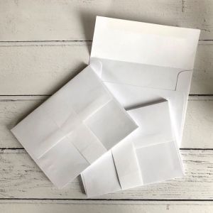 White A2 Envelopes (24 Pack)