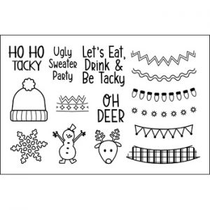 extras4sweater Clear Stamp Set