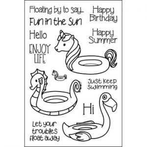 floaties2stamp Clear Stamp Set