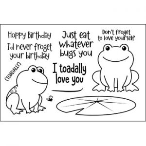 frogs2stamp Clear Stamp Set