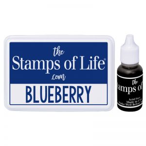 Blueberry Ink Pad and Refill