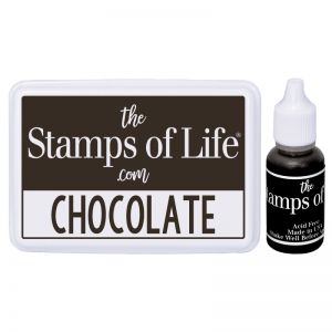 Chocolate Ink Pad and Refill