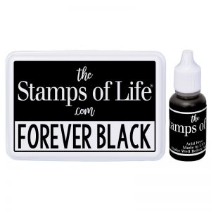 Forever Black Archival Ink Pad and Refill
