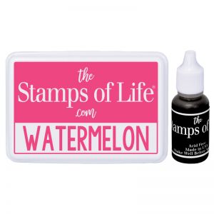 Watermelon Ink Pad and Refill