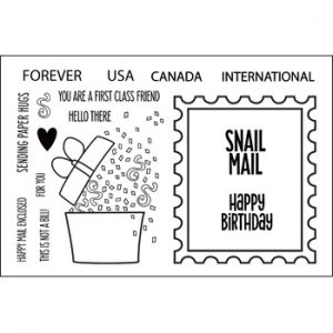 largepostage2stamp Clear Stamp Set