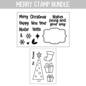 Merry Clear Stamp Bundle