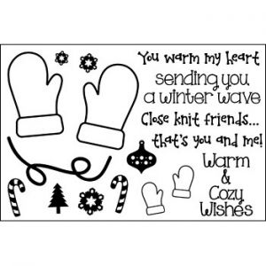 mittens2stamp Clear Stamp Set
