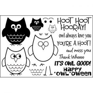 owls2love Clear Stamp Set