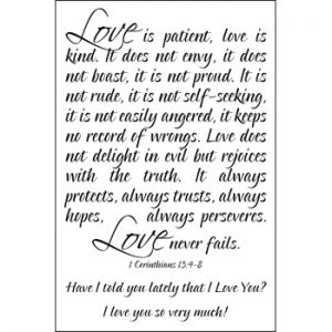 quote2love Clear Stamp Set