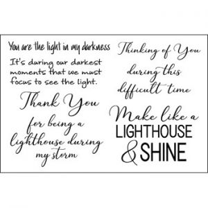 sayings4lighthouse Clear Stamp Set
