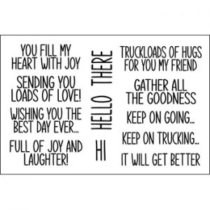 sayings4tailgate Clear Stamp Set