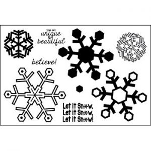 snowflakes2stamp Clear Stamp Set