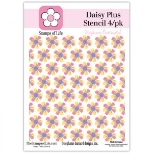 Daisy Plus 4 Pack Layering Stencils