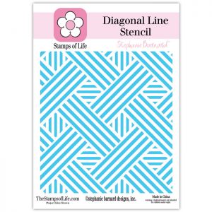 Diagonal Line Stencil