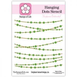 Hanging Dots 2 Pack Stencils