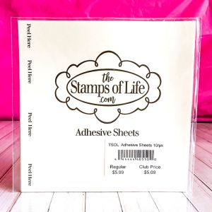 Adhesive Sheets by The Stamps of Life 10 pack