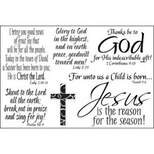Christmas4Him Clear Stamp Set