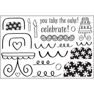 cake2build Clear Stamp Set