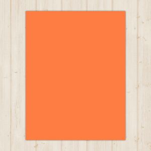 Tangerine Cardstock